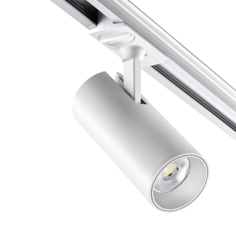 359155 PORT NT23 200 белый Светильник трековый однофазный двухжильный IP20 LED 24W 220V 3000К 2300Лм SELENE