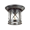 4045/1C NATURE ODL18 701 черный/зол.патина Уличный потолочный светильник IP44 E27 60W 220V SATION