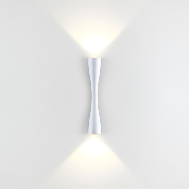 4290/10WL HIGHTECH ODL22 437 белый/металл Настенный светильник IP20 LED 10W 588Лм 3000K ANIKA