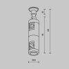 Стойка Maytoni Technical TRA155CW-D1-BS