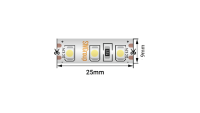 SWG Standard Светодиодная лента 3528, 120 LED/м, 9,6 Вт/м, 24В , IP66, Цвет: Теплый белый, SWG3120-24-9.6-WW-66-M