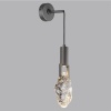 6695/5WL MIDCENT ODL24 239 Настенный светильник брашир. черный/металл/стекло IP20 LED 5W 200Лм 3000K LIA