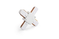 SWG Standard X-Коннектор для однофазных накладных трековых систем KXZ-WH-X