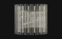 Бра Crystal Lux AURELIO AP2 GOLD+CHROME/TRANSPARENT