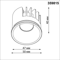 359815 NT Модуль LED 6/8/10Вт 2700К\3200К\4000К 180-265В IP20 DIOD