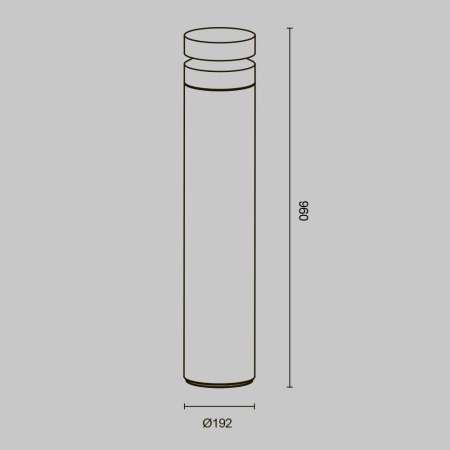 Ландшафтный светильник Outdoor O469FL-L20CM3K1