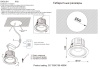 Встраиваемый светодиодный светильник Crystal Lux CLT 005C108 BL 4000K
