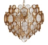 Подвесная люстра Crystal Lux DESEO SP6 D460 GOLD