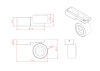 Потолочный светильник Technical C062CL-L12W4K