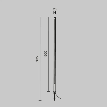 Ландшафтный светильник Outdoor O440FL-L24GF3K