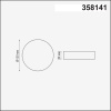 358141 NT Светильник LED 12Вт 3000К 85-265В IP20 SPOT