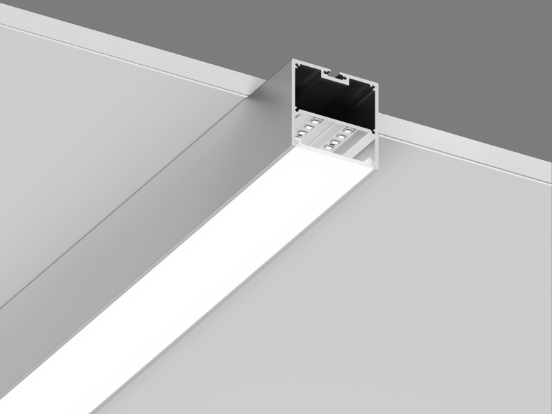 DesignLed Подвесной/накладной алюминиевый профиль Design LED LS 5050, 2500 мм, анодированный, LS.5050-R