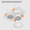 Встраиваемый светильник Crystal Lux CLT 002C2 WH V2