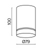Потолочный светильник Technical C085CL-9W4K-B