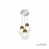 Каскадная люстра iLedex C4476-3R GL