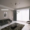 Каскадная люстра Crystal Lux FORTUNA SP158W LED BLACK
