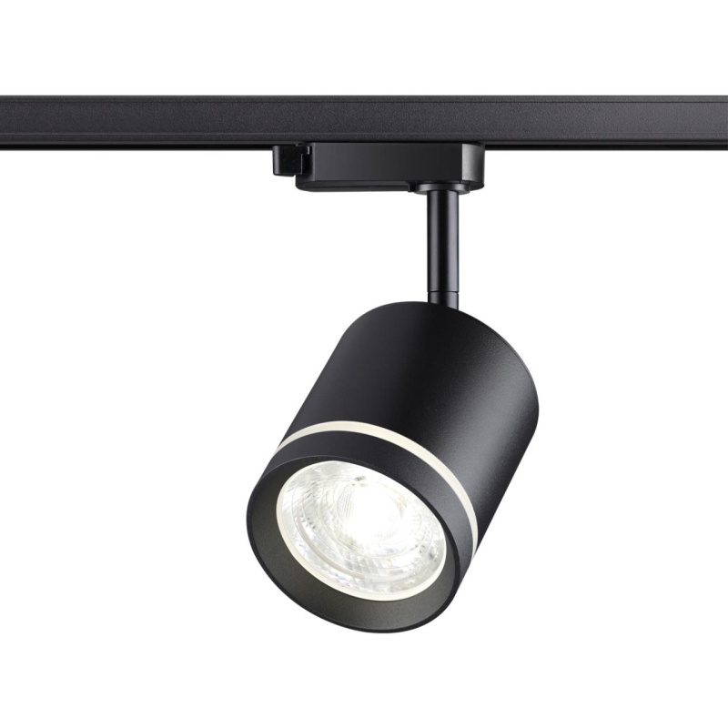 358801 PORT NT21 236 черный Светильник трековый однофазный трехжильный IP20 LED 15W 1300Лм 4000K 85-265V ARUM