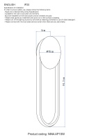 Бра Crystal Lux NINA AP18W LED BRASS