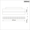 358542 SHINO NT21 072 белый Трековый светильник для низковольного шинопровода IP20 LED 4000K 12W 48V FLUM