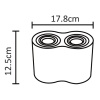 Накладной светильник ARTE Lamp A5644PL-2SI