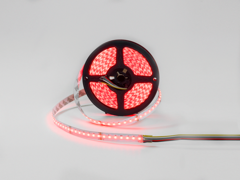 SWG PRO Светодиодная лента 5 в 1 COB, 560 LED/м, 16 Вт/м, 24В , IP20, Цвет: RGBWC, SWG-COB560-24-16-RGBWC