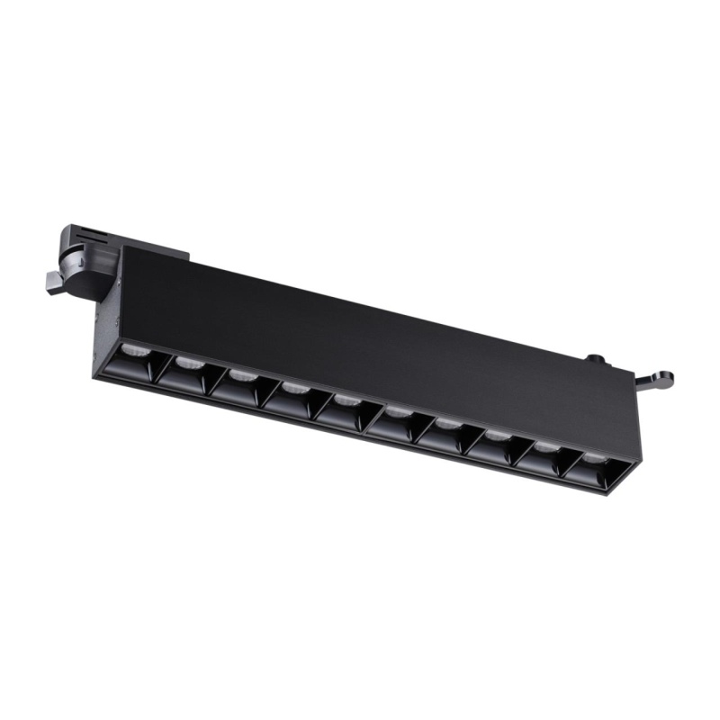 358831 PORT NT22 228 черный Светильник трековый однофазный трехжильный IP20 LED 4000K 16W 220V ITER
