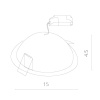 Встраиваемый светильник ARTE Lamp A7012PL-1WH