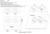 Встраиваемый светильник Crystal Lux CLT 002C2 BL