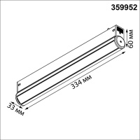 359952 NT Светильник LED 18Вт 3000/4000/6000К 90-240В IP20 PORT