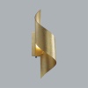 7099/6WL HIGHTECH ODL25 443 Настенный светильник gold ice crack металл/акрил IP20 LED 6W 3000K/4000K тумблер на корпусе 220-240V BOCCOLO