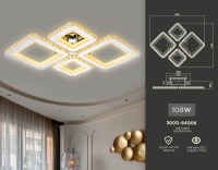 Накладной светильник Ambrella Light FA1726