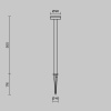 Ландшафтный светильник Outdoor O503FL-L4B3K1