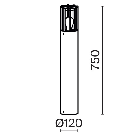 Ландшафтный светильник Outdoor O453FL-01GF