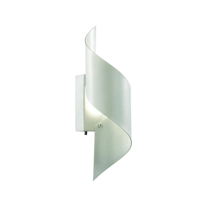 7100/6WL HIGHTECH ODL25 443 Настенный светильник white ice crack металл/акрил IP20 LED 15W 3000K/4000K 220-240V тумблер на корпусе BOCCOLO