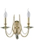 Бра Crystal Lux VICTORIA AP2 GOLD/AMBER