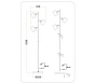 Торшер Ambrella Light TR8154