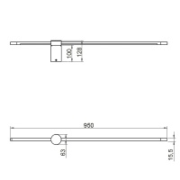 Светильник для картин Vele Luce VL7182W21