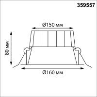 359557 NT Светильник 30Вт 3000/4000/6000К 220-240В IP44 WIR