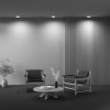 Накладной светильник Maytoni C032CL-12W4K-SQ-W