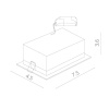 Встраиваемый светильник ARTE Lamp A3153PL-2BK
