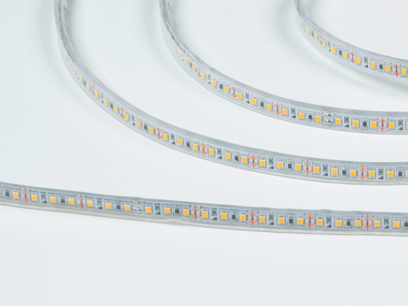 SWG Standard Светодиодная лента 2835, 120 LED/м, 9,6 Вт/м, 12В , IP66, 3M, Цвет: Теплый белый, SWG2120-12-9.6-WW-66-M