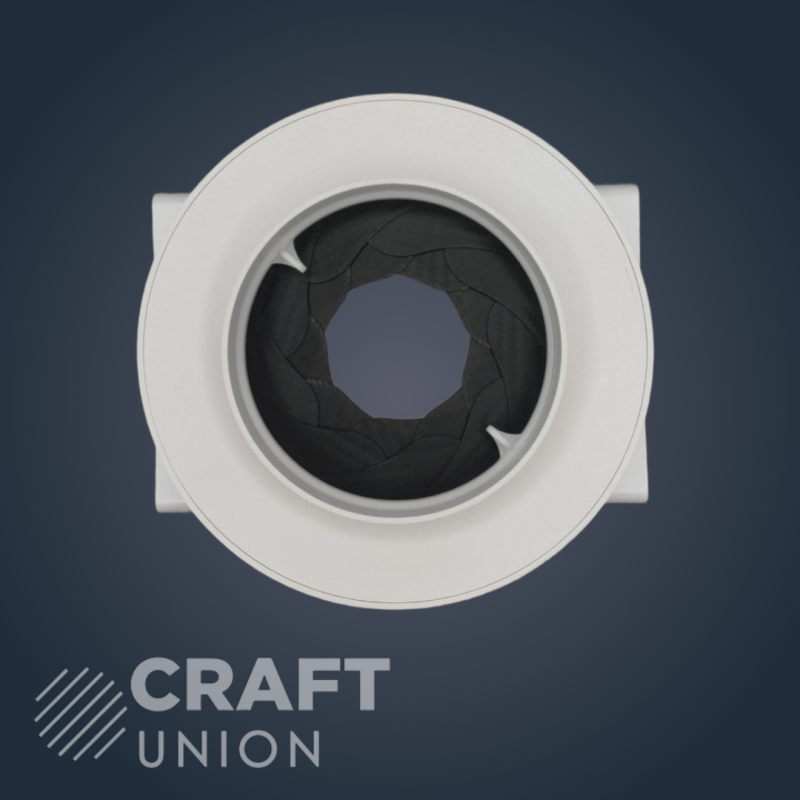 Клапан вентиляционный Craft Union Diaphragm Iris Grid D100
