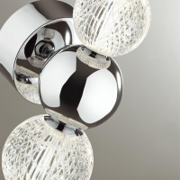 5007/7WL L-VISION ODL23 573 хром/прозрачный/металл/акрил Бра LED 7W 4000K 380Лм CRYSTAL
