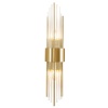 Бра Crystal Lux ATENTO AP2 BRASS/TRANSPARENTE