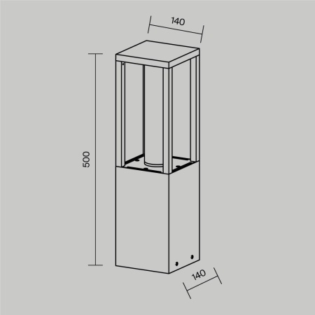 Ландшафтный светильник Outdoor O480FL-L12B3K