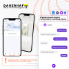 Рулонная штора с электроприводом Dauerhaft (1м./ начальная цена)