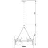 Подвесная люстра ARTE Lamp A1722SP-6BA