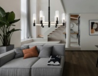 Люстра на штанге Ambrella Light LH55501