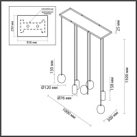 Детский светильник Odeon Light 5053/7A