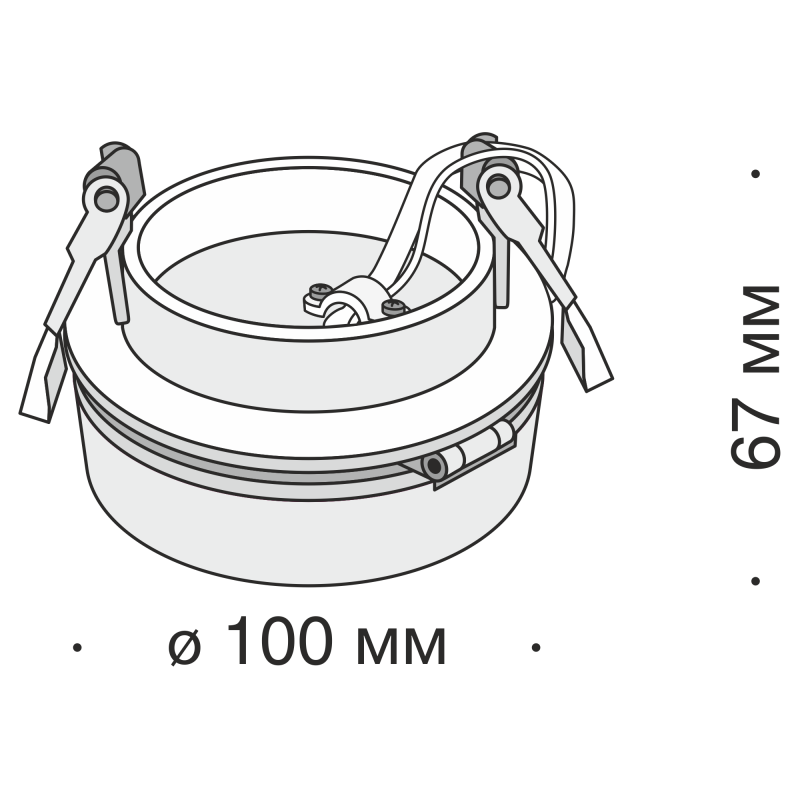 Встраиваемый светильник Maytoni Technical DL2003-L12W